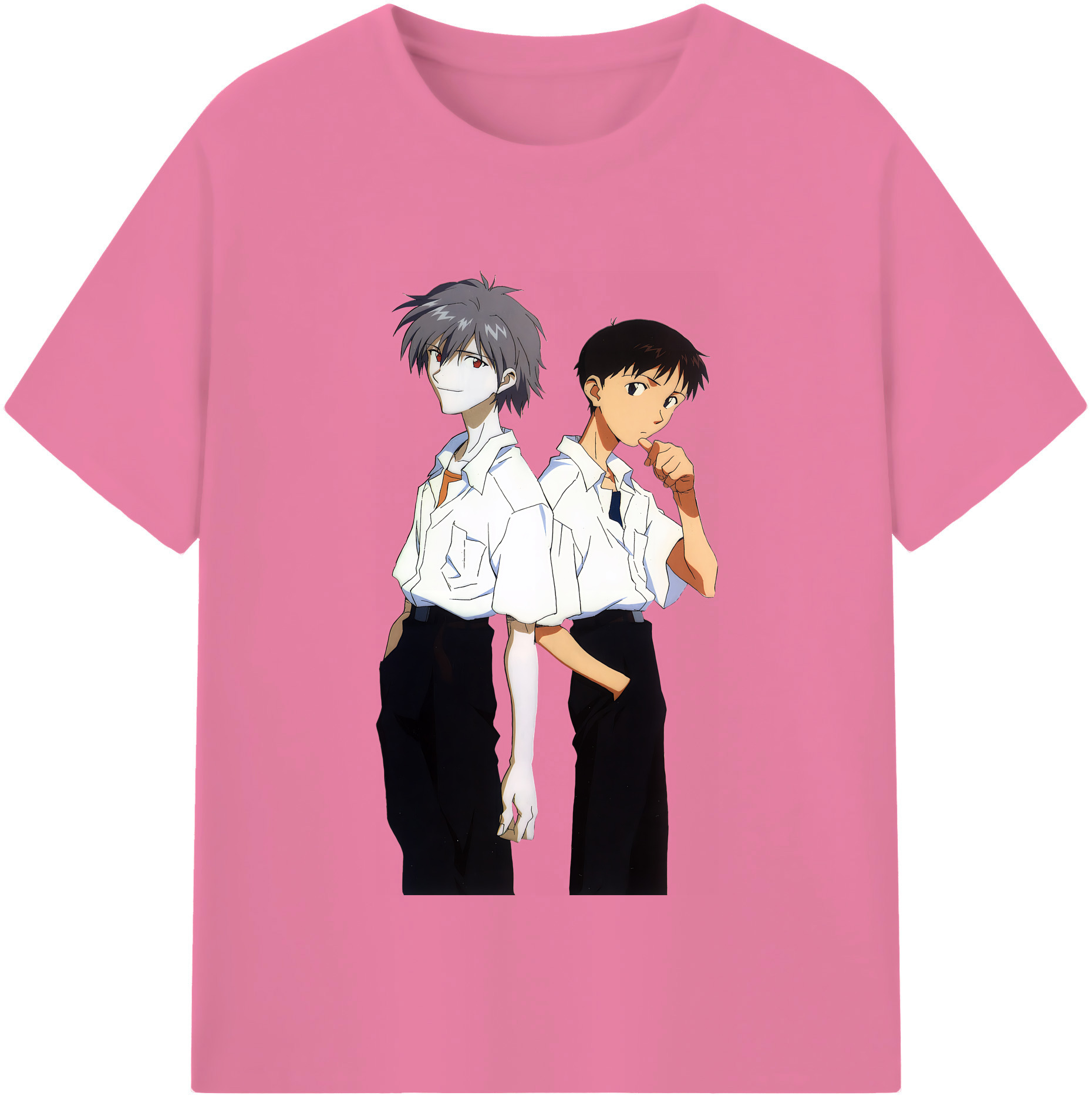（画像用） EVA 新世紀エヴァンゲリオン 綿100％半袖Tシャツ（フロントプリント）